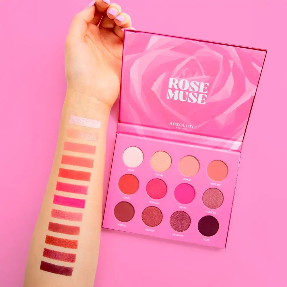Absolute New York Eyeshadow Book Palette réf Rose Muse