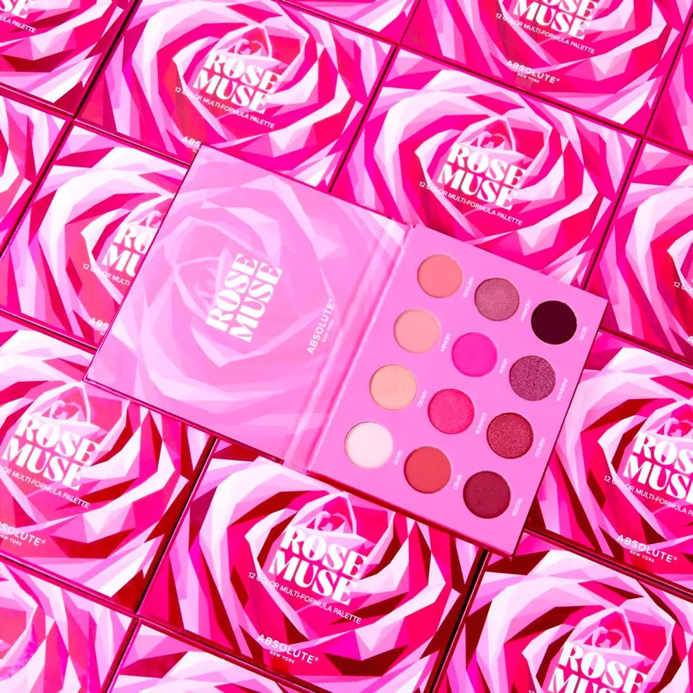 Absolute New York Eyeshadow Book Palette réf Rose Muse