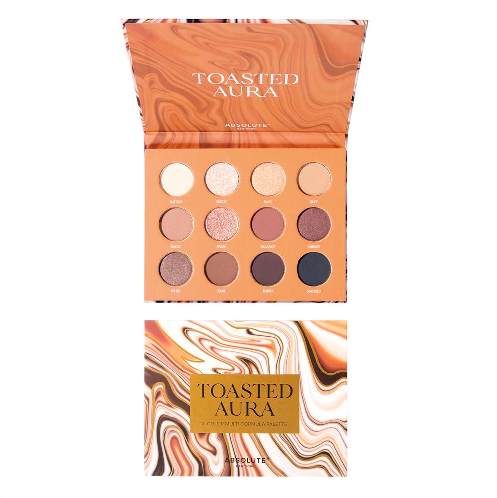 Absolute New York - Eyeshadow Book Palette - réf Toasted Aura