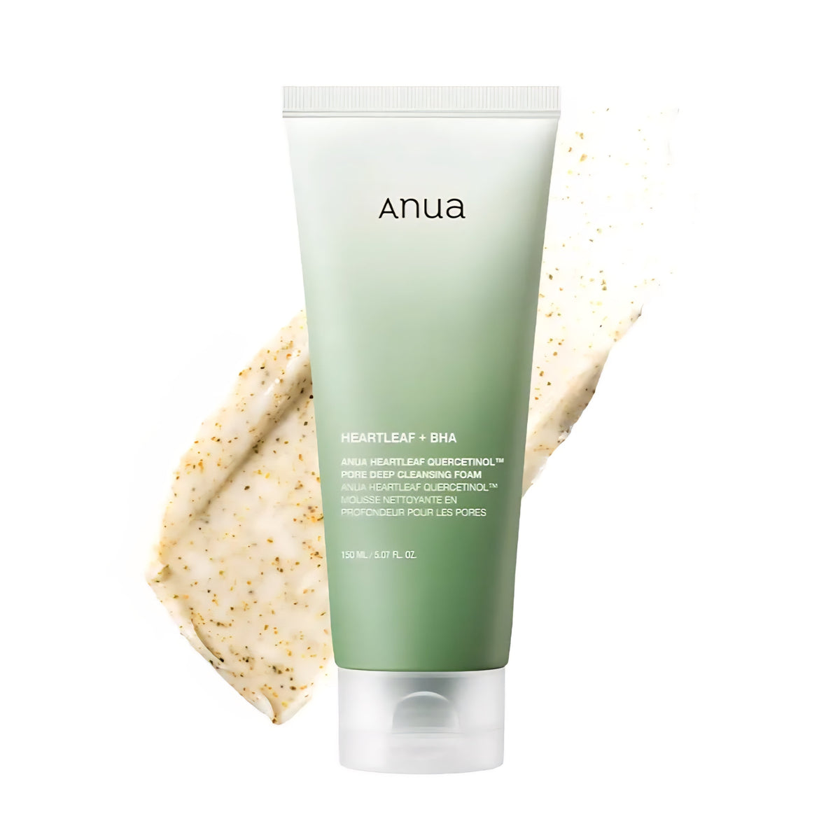 ANUA - Heartleaf + BHA, Heartleaf Quercetinol Pore Deep Cleansing Foam - 150ml