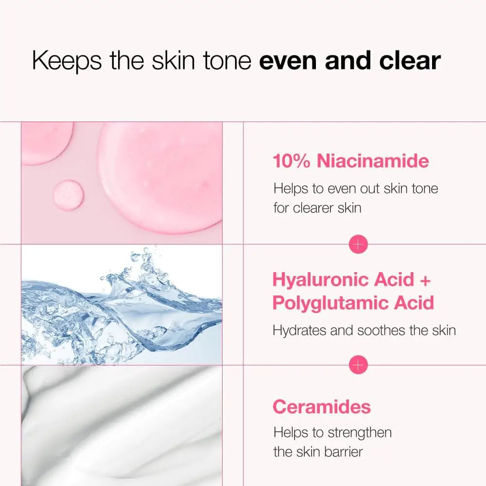 ANUA Niacinamide 10% + TXA 4% Dark Spot Correcting Serum 30ml masques