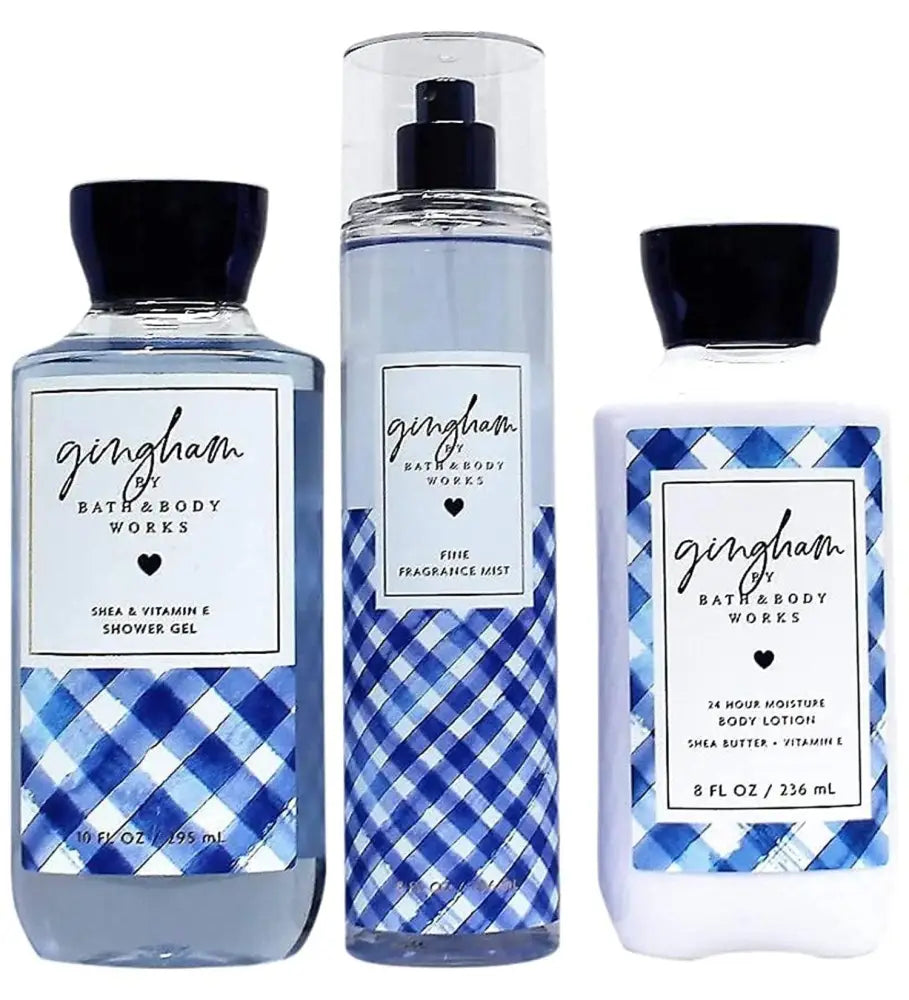 BATH & BODY WORKS - MINI Gingham Shower Gel - 88ml Spray corporel