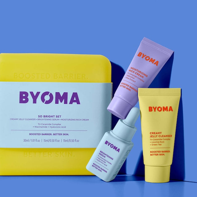 BYOMA - So Bright Set - Coffret Soin Visage ( 3pcs )