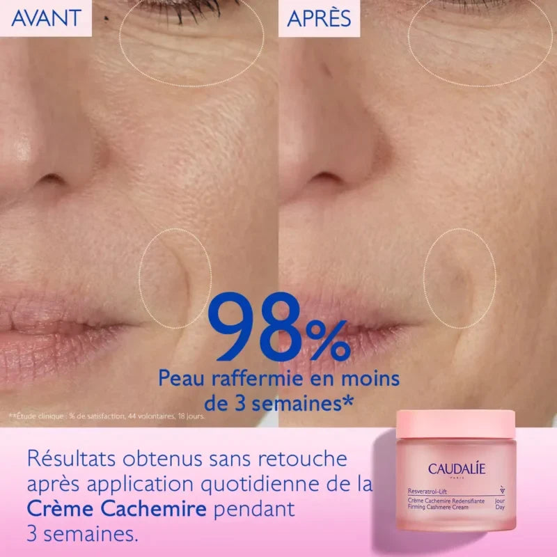 CAUDALIE - RECHARGE Resveratrol-lift Crème Cachemire Redensifiante - 50ml