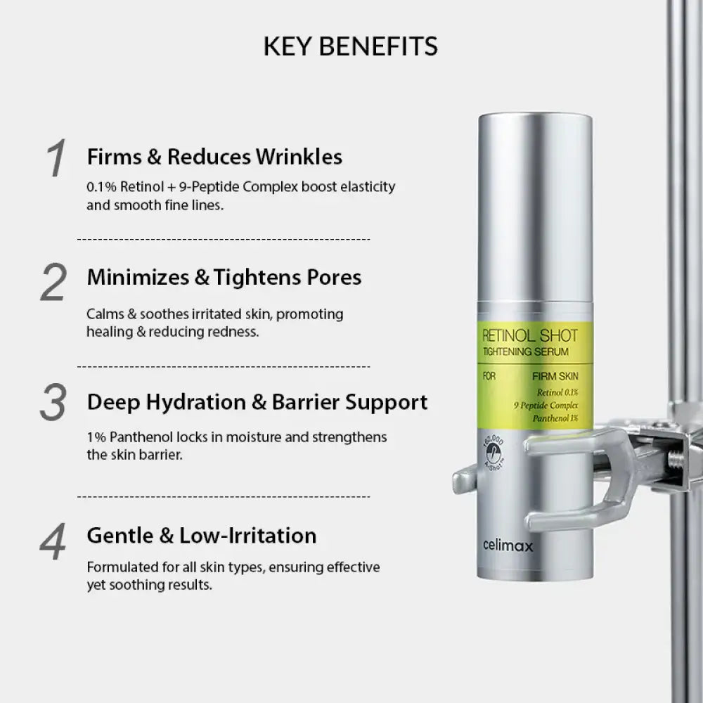 Celimax Retinol Shot Tightening Serum 30ml