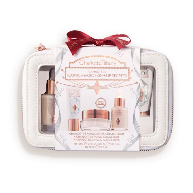CHARLOTTE TILBURY -MINI CHARLOTTE'S ICONIC MAGIC SKIN + LIP SECRETS