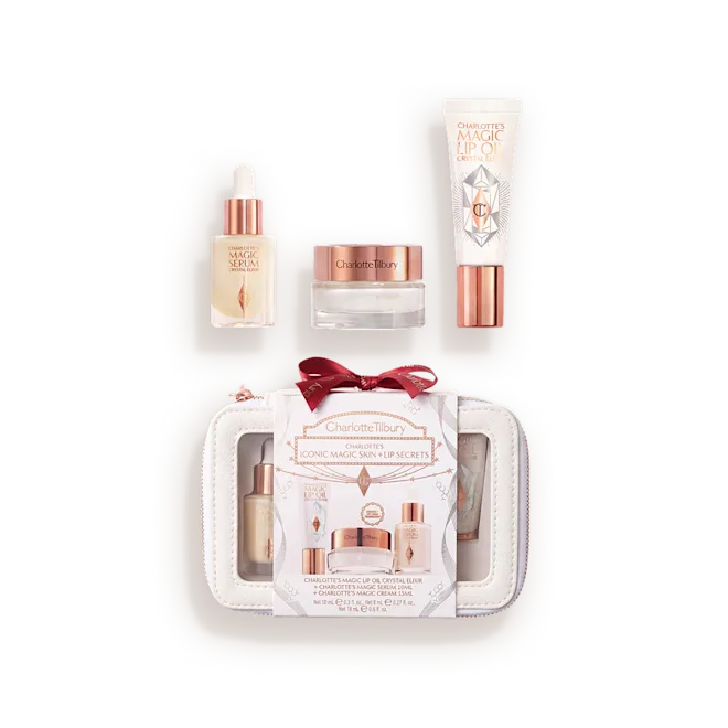 CHARLOTTE TILBURY -MINI CHARLOTTE'S ICONIC MAGIC SKIN + LIP SECRETS