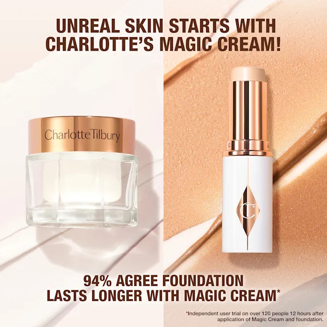 CHARLOTTE TILBURY - Unreal Skin Sheer Glow Tint - Stick Fond de teint Hydratant - 1 Fair/Clair