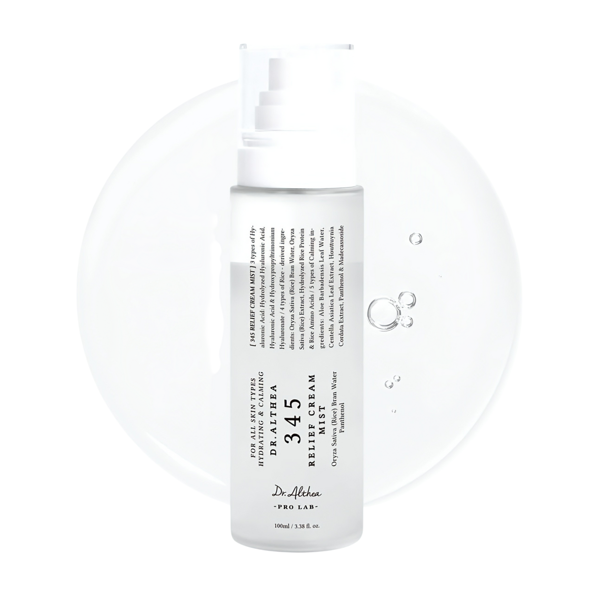 Dr ALTHEA - 345 Relief Cream Mist - 100ml Full Size