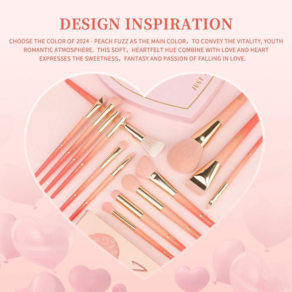 DUCARE - LOVE IceUCK - Ensemble Complet de Pinceaux ( 14pcs )