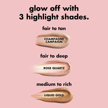 e.l.f - Halo Glow Highlight Beauty Wand- réf Liquid Gold