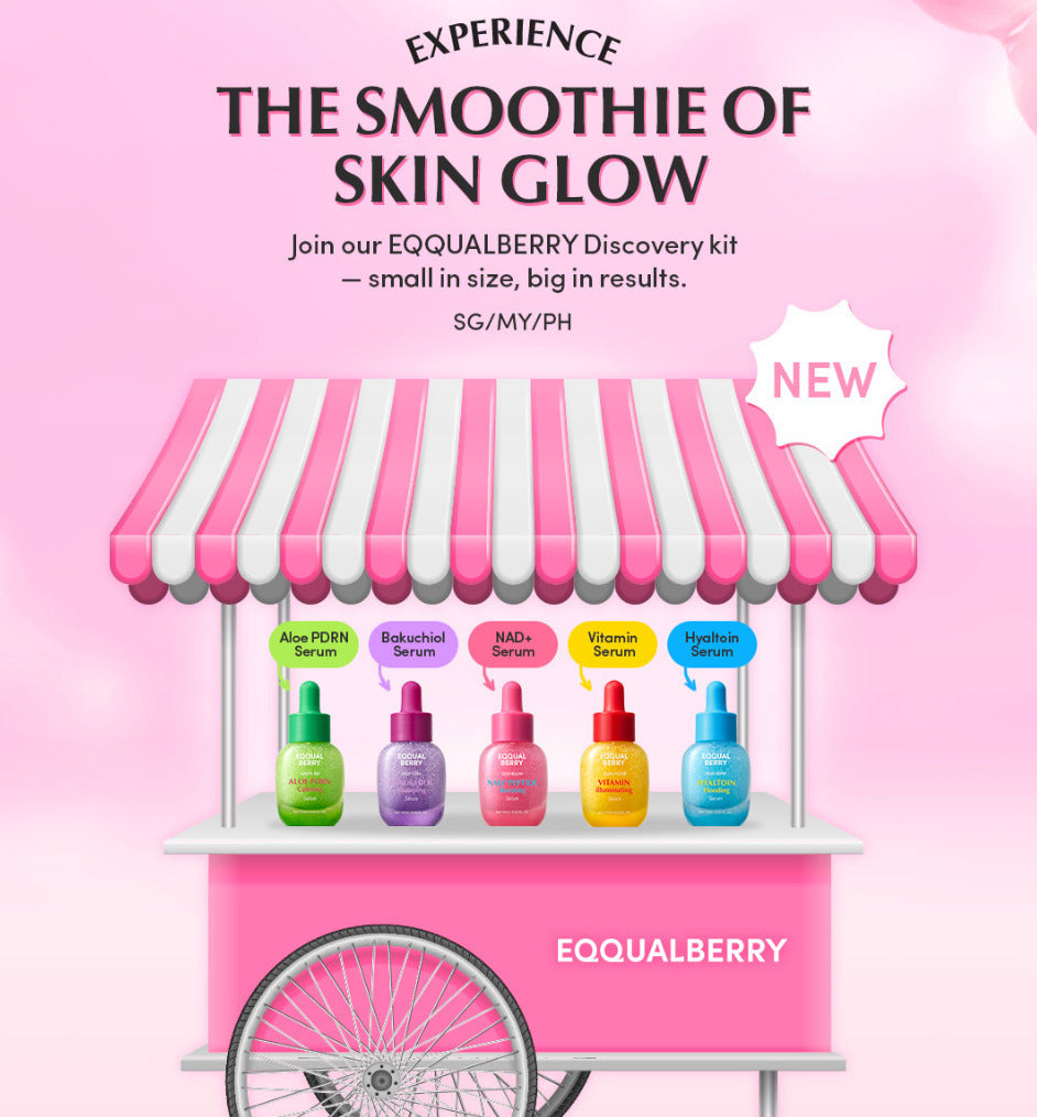 EQQUALBERRY – Minis Discovery Kit Serum ( 5×10ml )