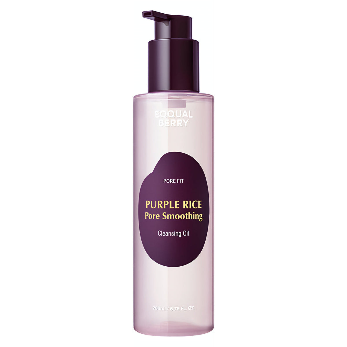 EQQUALBERRY – Purple Rice Pore Smoothing Cleansing Oil - 200ml