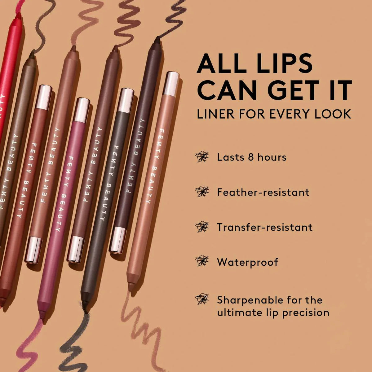 FENTY Beauty - Trace'd Out Longwear Waterproof Pencil Lip Liner - 06 Extra Thigh