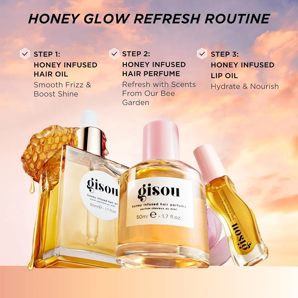 Gisou - Honey Infused Lip Oil - réf Mango Passion Punch 8ml