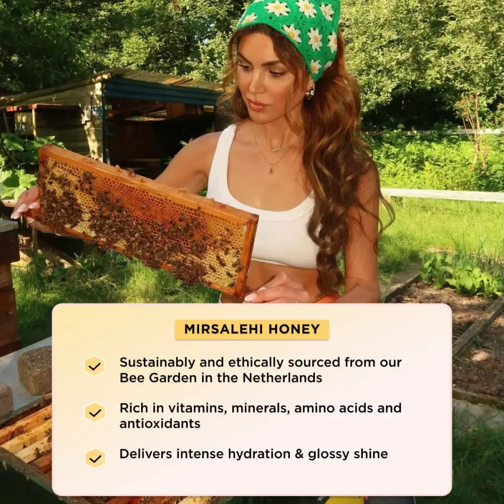 Gisou MINI Honey Gloss Ceramide Therapy Hair Mask 75ml