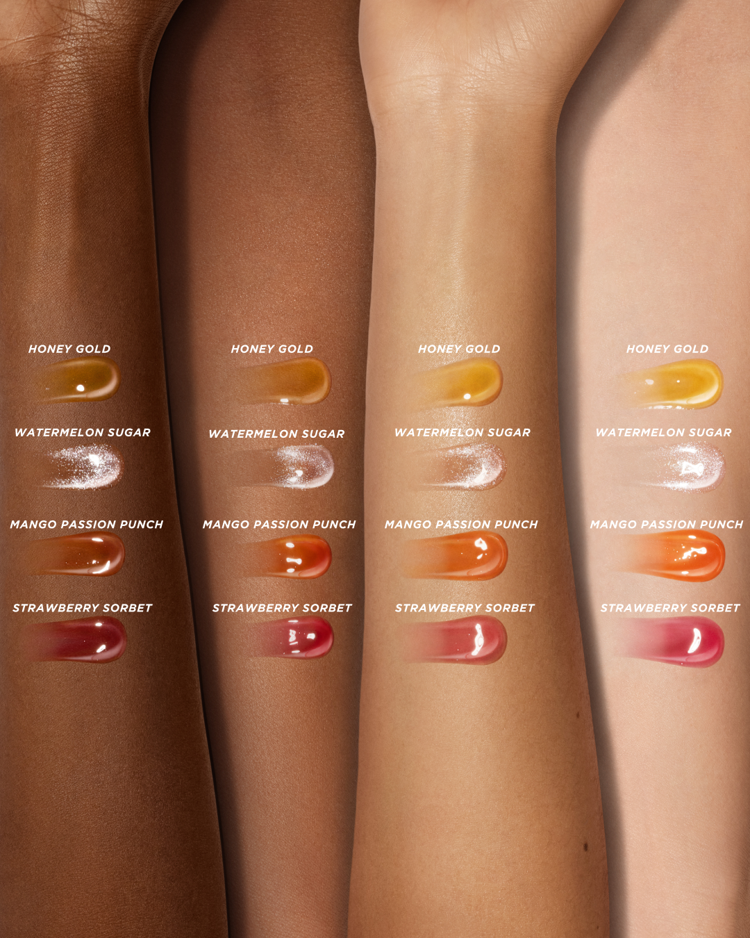 GISOU - Nouvelle Formule - Honey Infused Lip Oil - Huile A Lèvres au Miel - réf Honey Gold 8ml