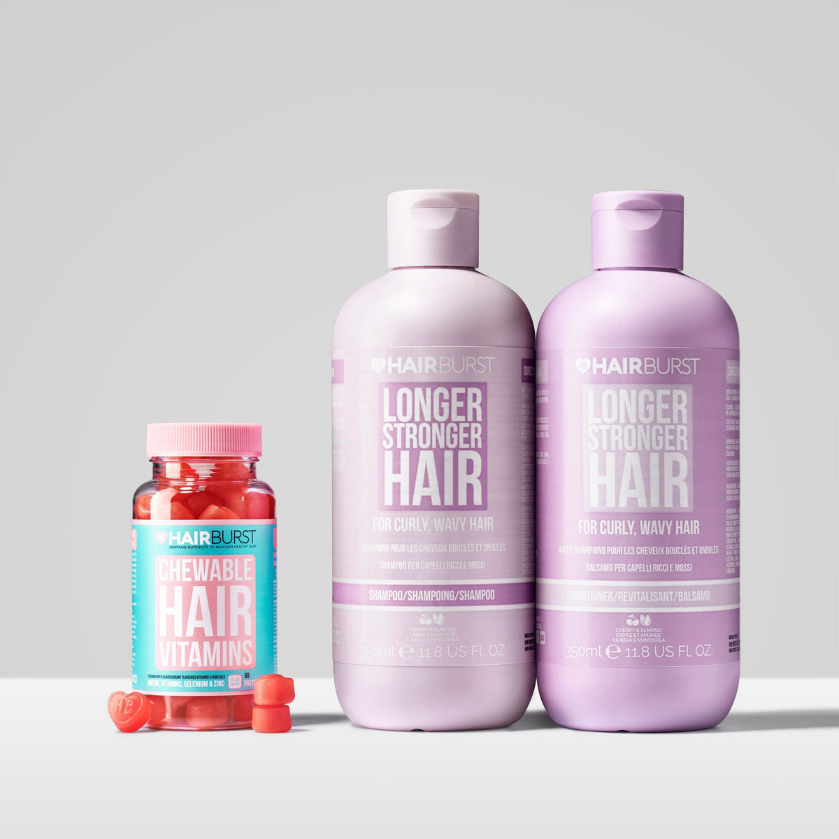 HAIRBURST - Conditioner Pour Cheveux Bouclés et Ondulés - 350ml