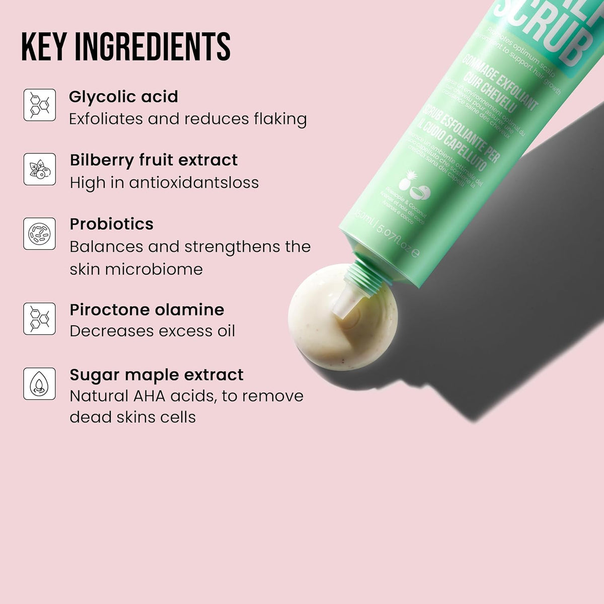 HAIRBURST - Scalp Scrub, Gommage Exfoliant pour Cuir Chevelu - 150ml