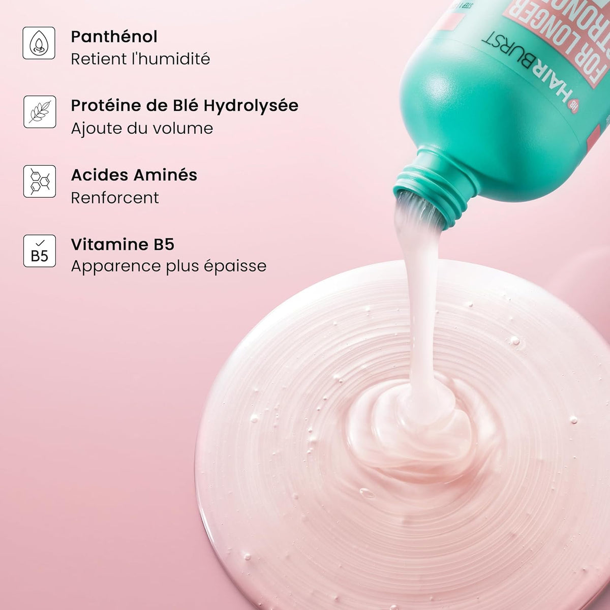 HAIRBURST - Shampoing + Conditioner à l'avocat et Noix de Coco - 2x350ml