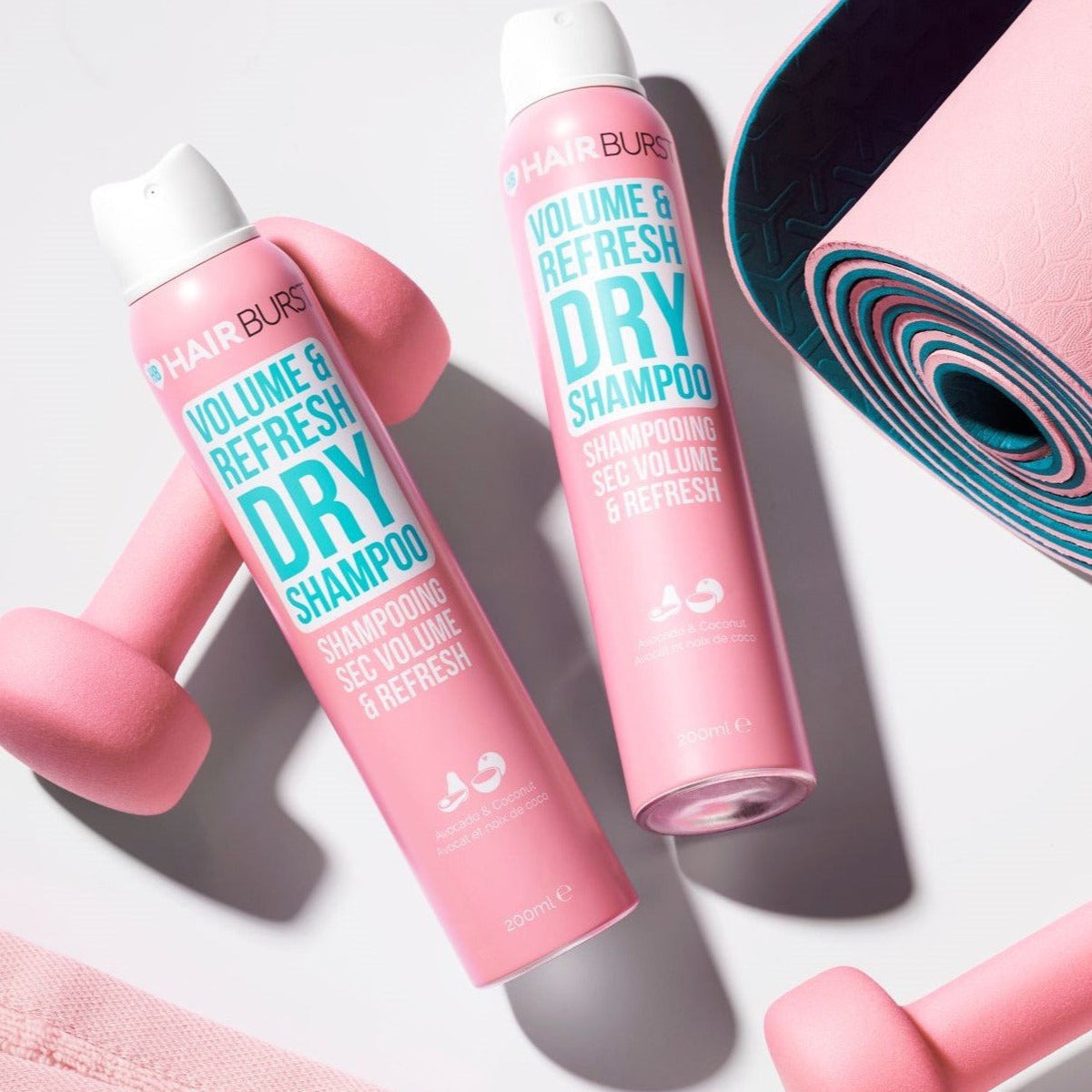 HAIRBURST - Shampoing Sec Volume et Refresh - 200ml