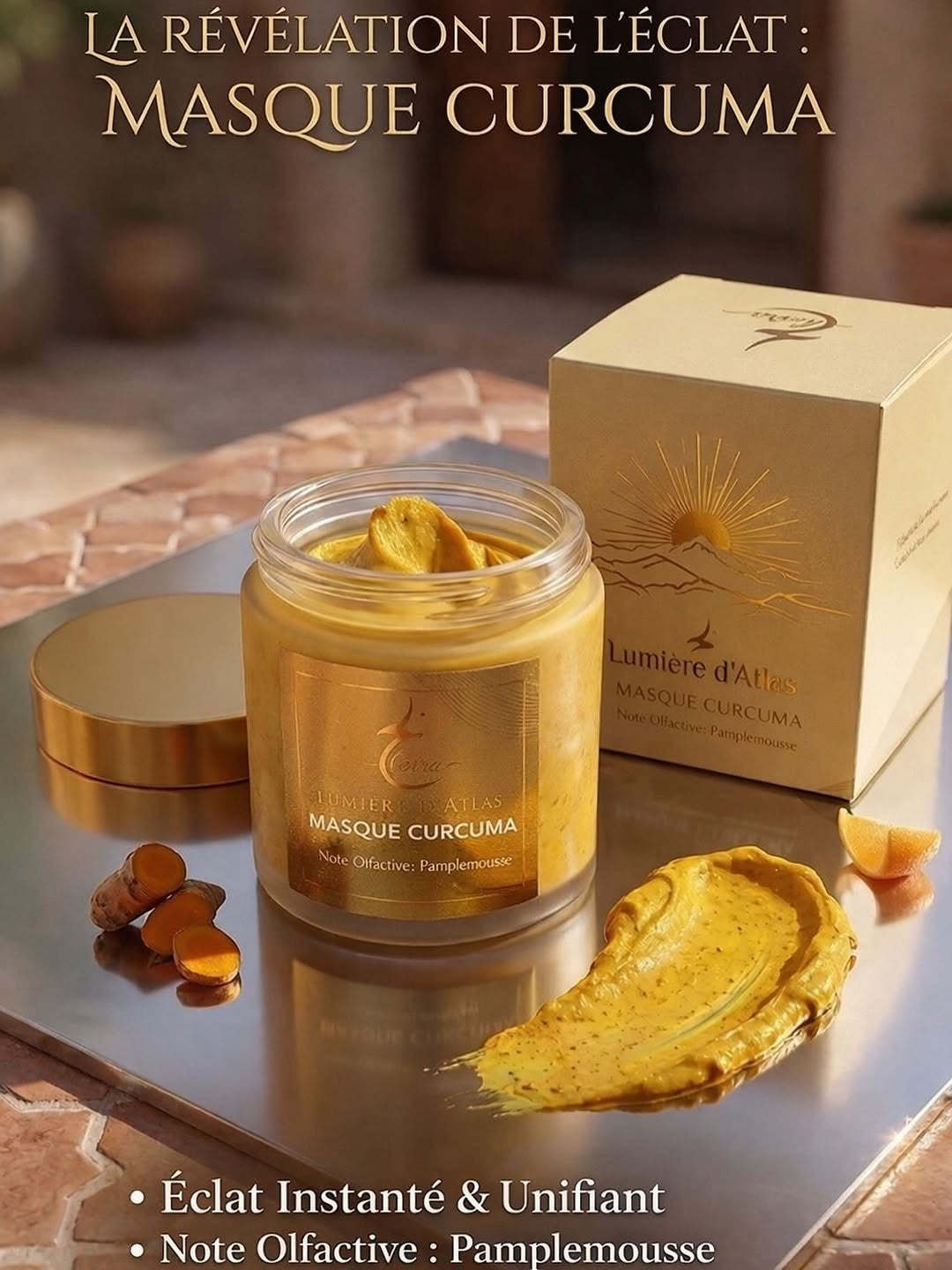 HORRA - Masque Curcuma Pamplemousse - Corps
