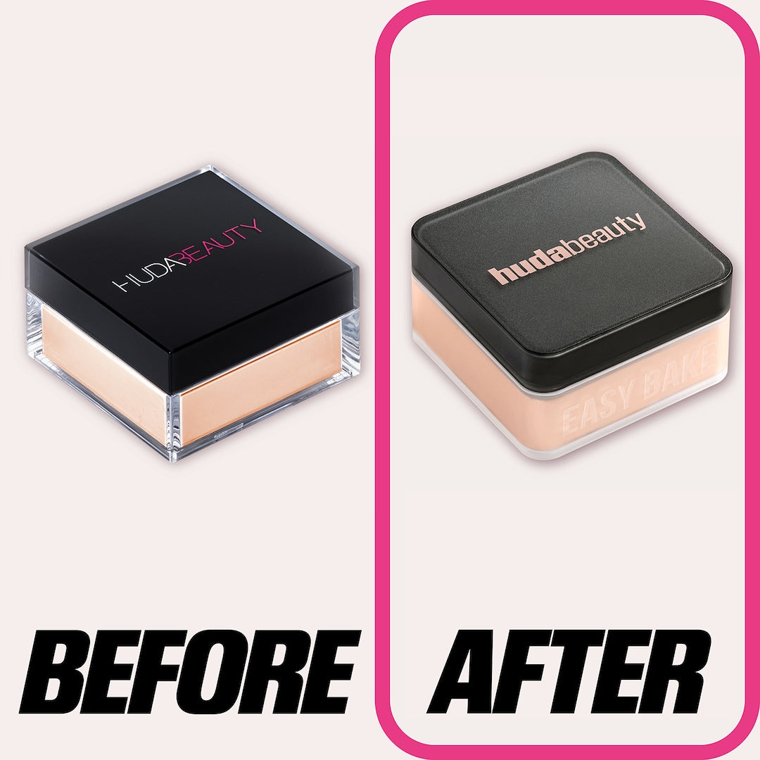 HUDA BEAUTY - Easy Bake Loose Baking & Setting Powder - Poudre Libre - réf Peach Pie