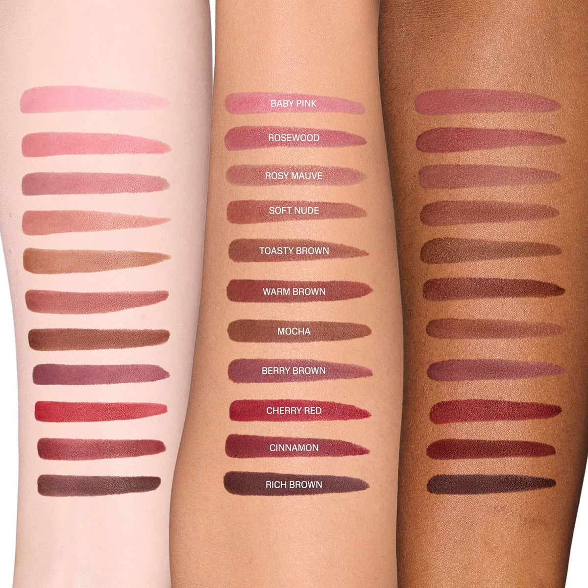 HUDA BEAUTY - Lip Contour Lip Stain - réf Berry Brown (1 ml)