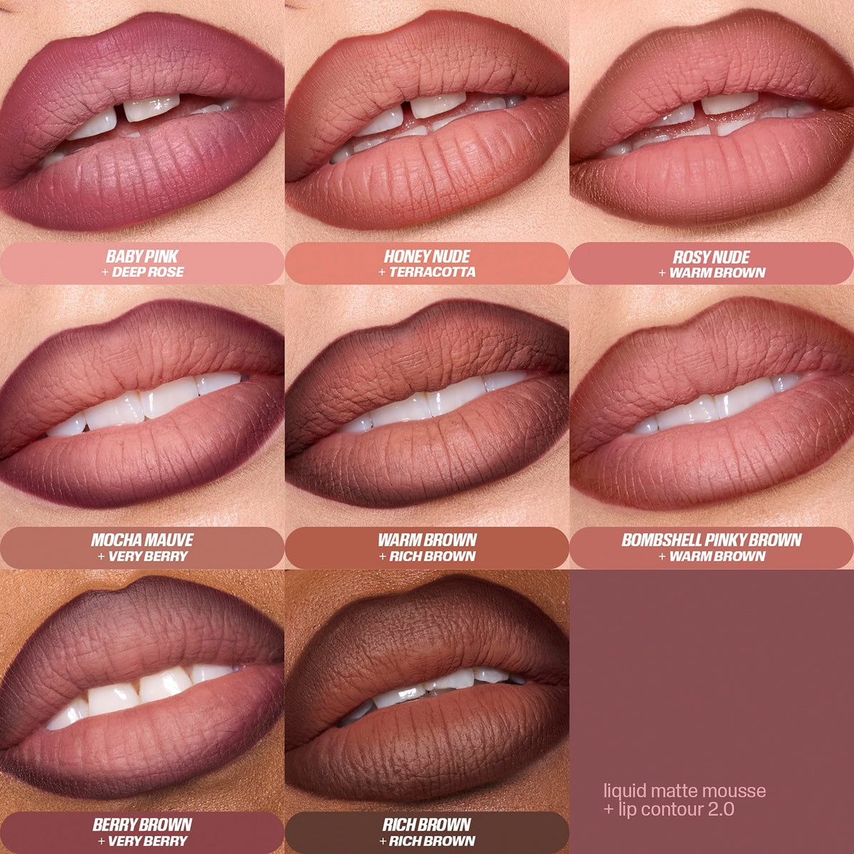 HUDA BEAUTY - Liquid Matte Mousse-Baby Pink (7,5 ml)