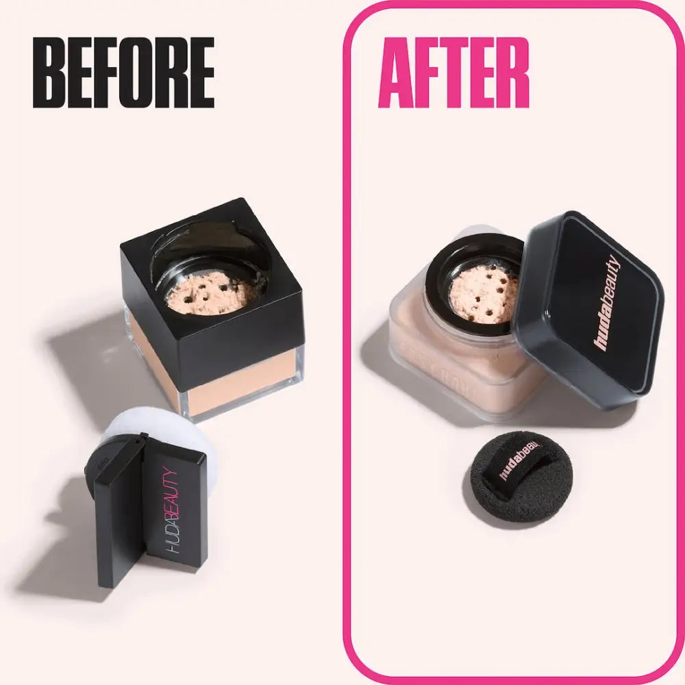 HUDA BEAUTY - MINI Easy Bake Loose Baking & Setting Powder - Poudre Libre - réf Sugar Cookie Highlighter
