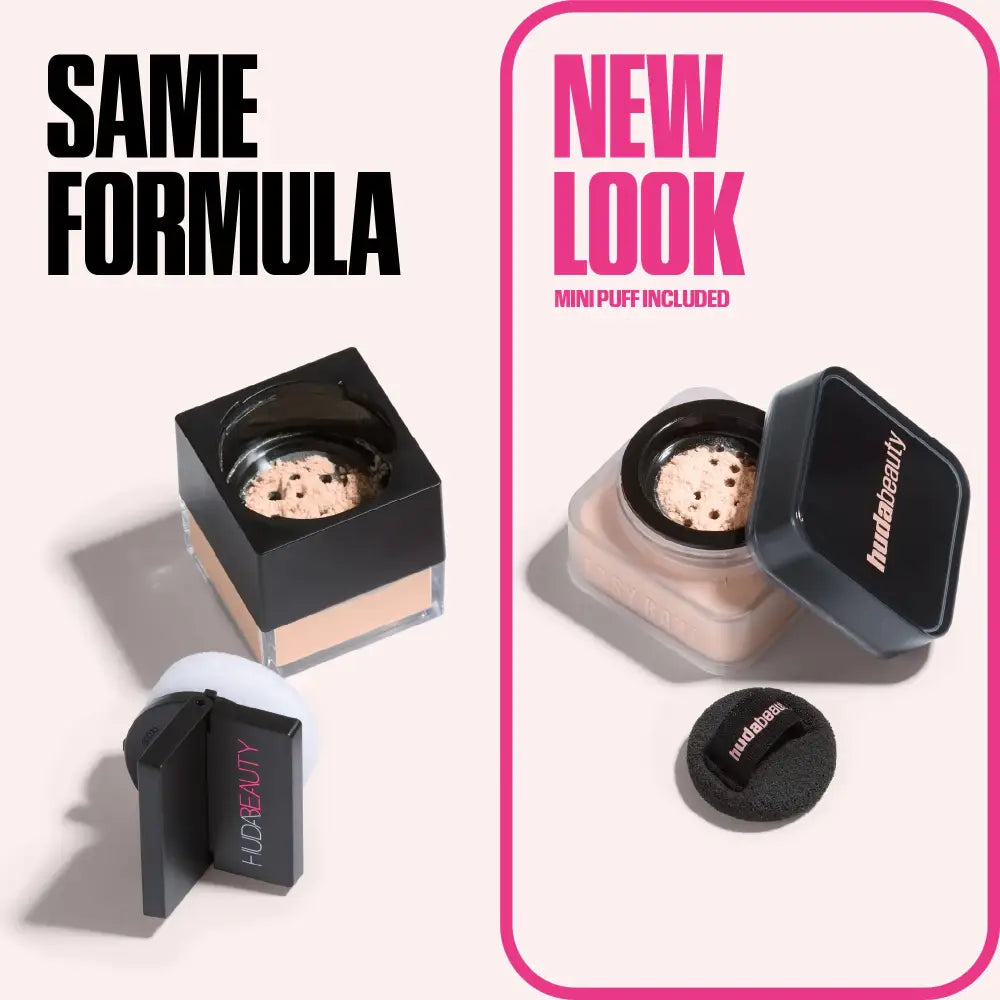 HUDA BEAUTY - MINI LOOSE POWDER - Cherry Blossom Cake Powder Highlighter