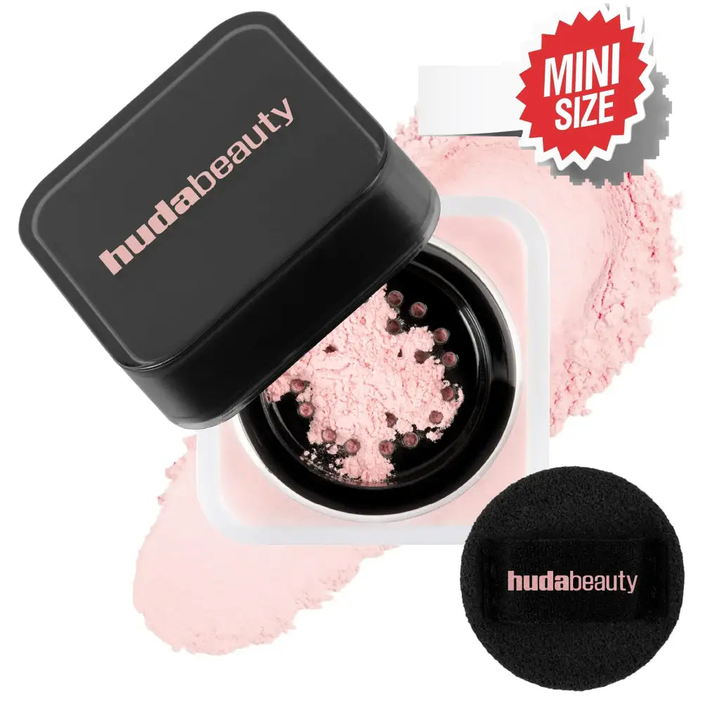 HUDA BEAUTY - MINI LOOSE POWDER - Cherry Blossom Cake Powder Highlighter
