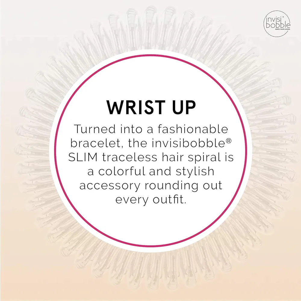 INVISIBOBBLE - Spirale à Cheuveux Élégante Slim - Crystal Clear ( 3pcs )