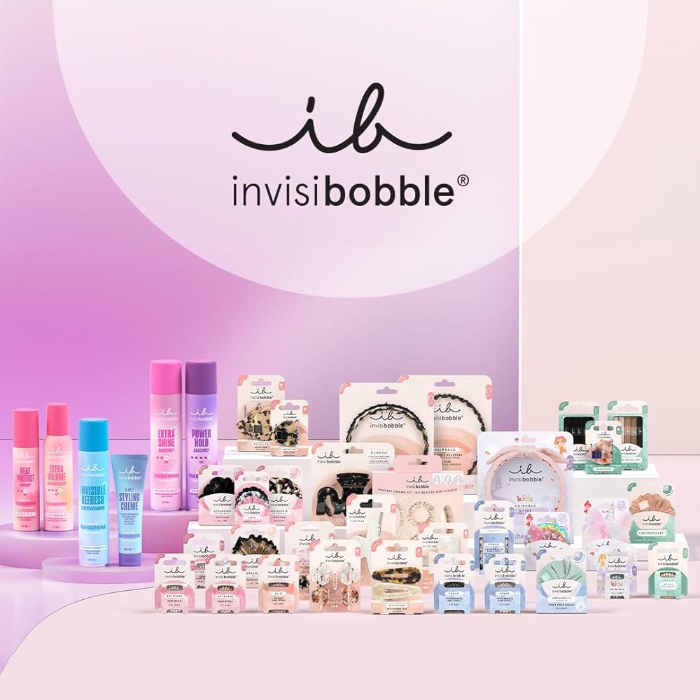 INVISIBOBBLE - Spirale à Cheuveux Élégante Slim - True Black ( 3pcs )