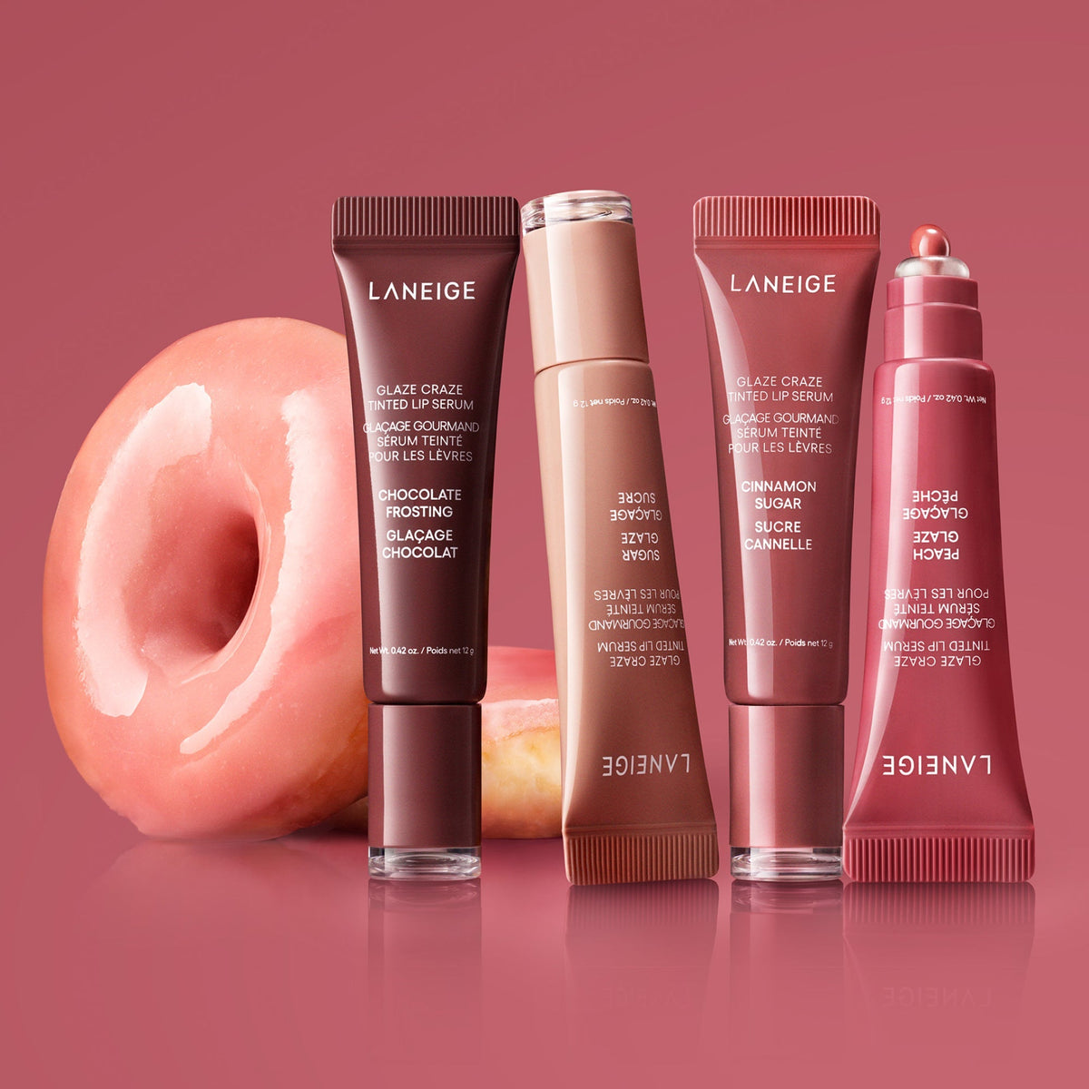 LANEIGE - Glaze Craze Tinted Lip Serum - réf Strawberry Sprinkles