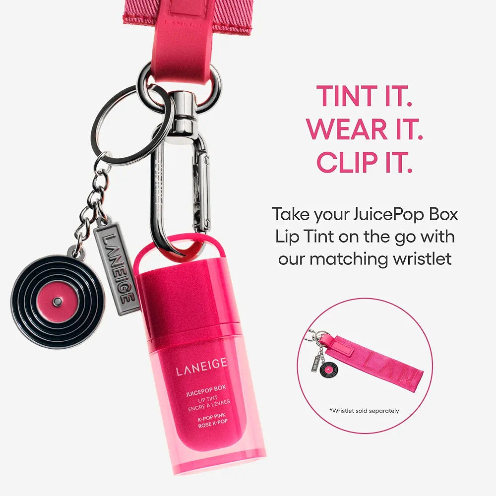 LANEIGE - JuicePop Box Lip Tint - Encre à Lèvres Hydratante - réf Red Classique