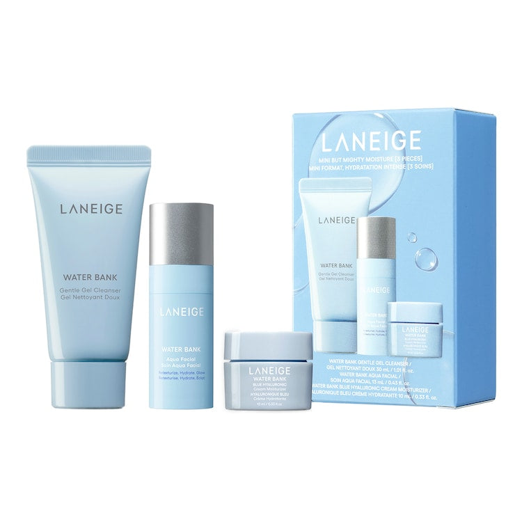 LANEIGE - Mini But Mighty Moisture - Coffret Minis Routine Soin Hydratant Visage ( 3pcs )