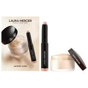 LAURA MERCIER - Mini Artistry Icons Loose Powder and Eyeshadow Set ( 2pcs )