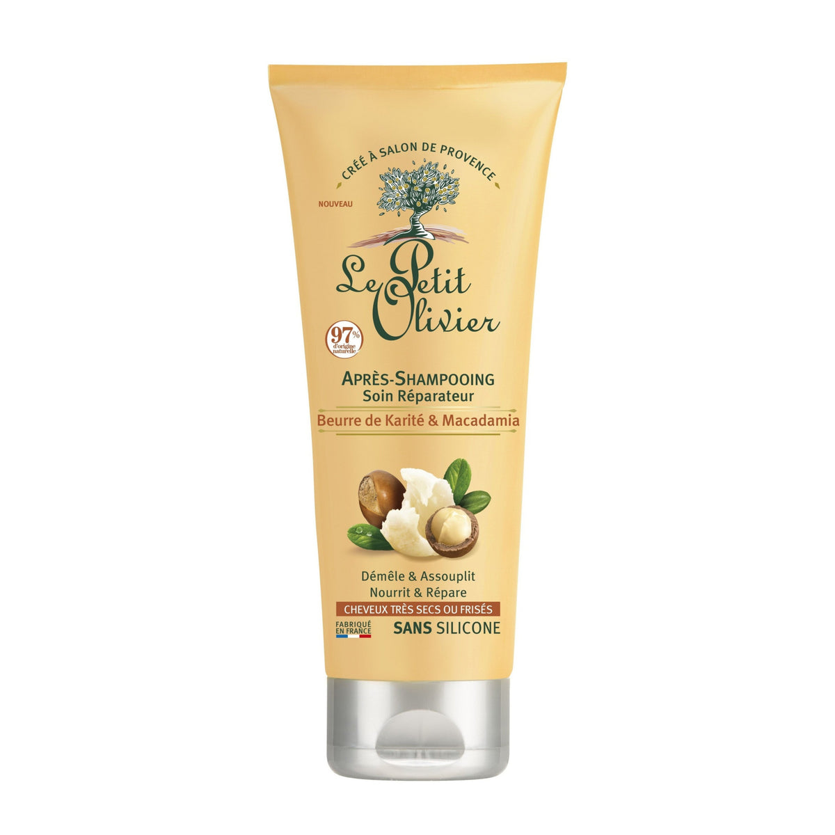 LE PETIT OLIVIER - Après-Shampooing Beurre de Karité et Macadamia - 200ml