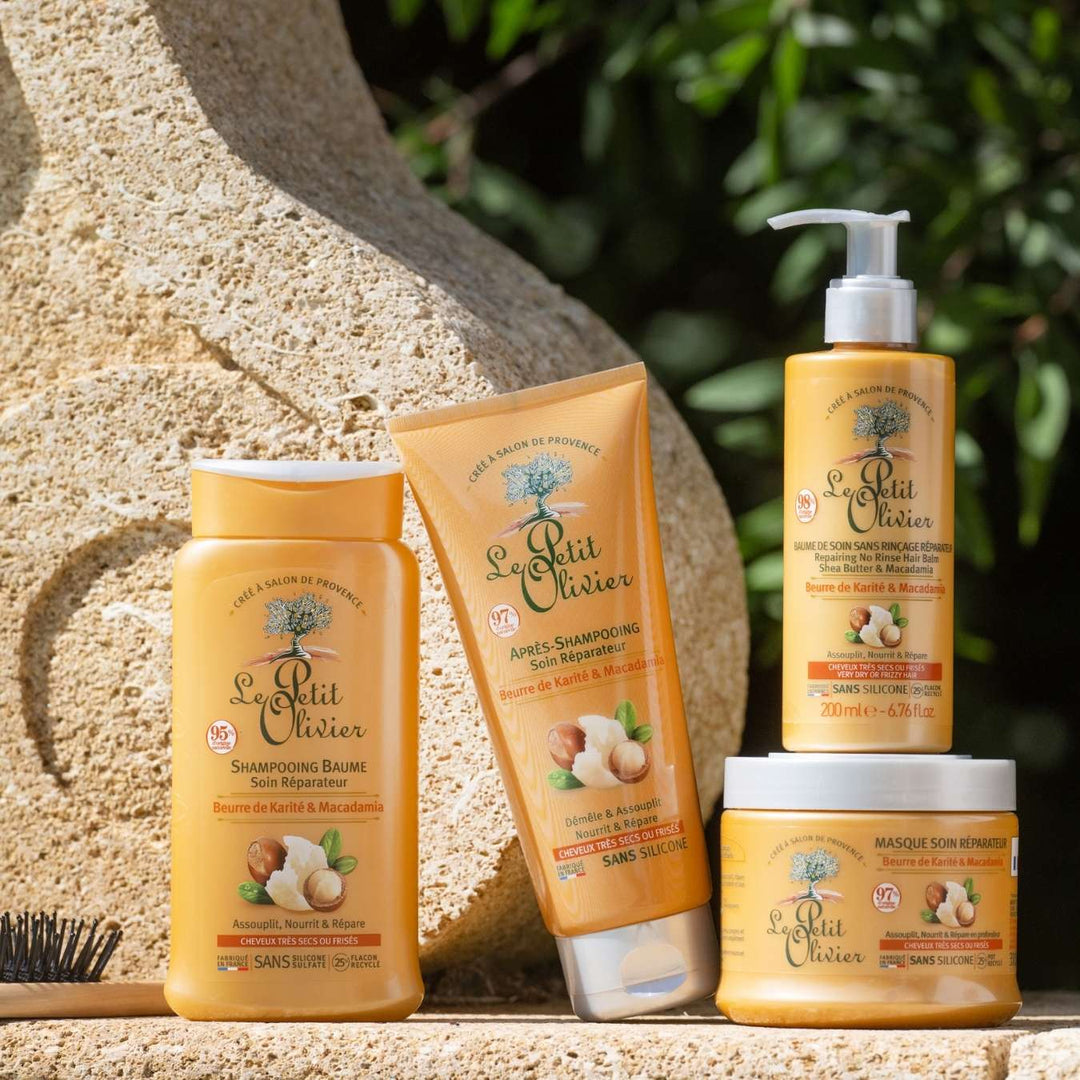 LE PETIT OLIVIER - Baume de Soin Sans Rinçage Beurre de Karité et Macadamia - 200ml