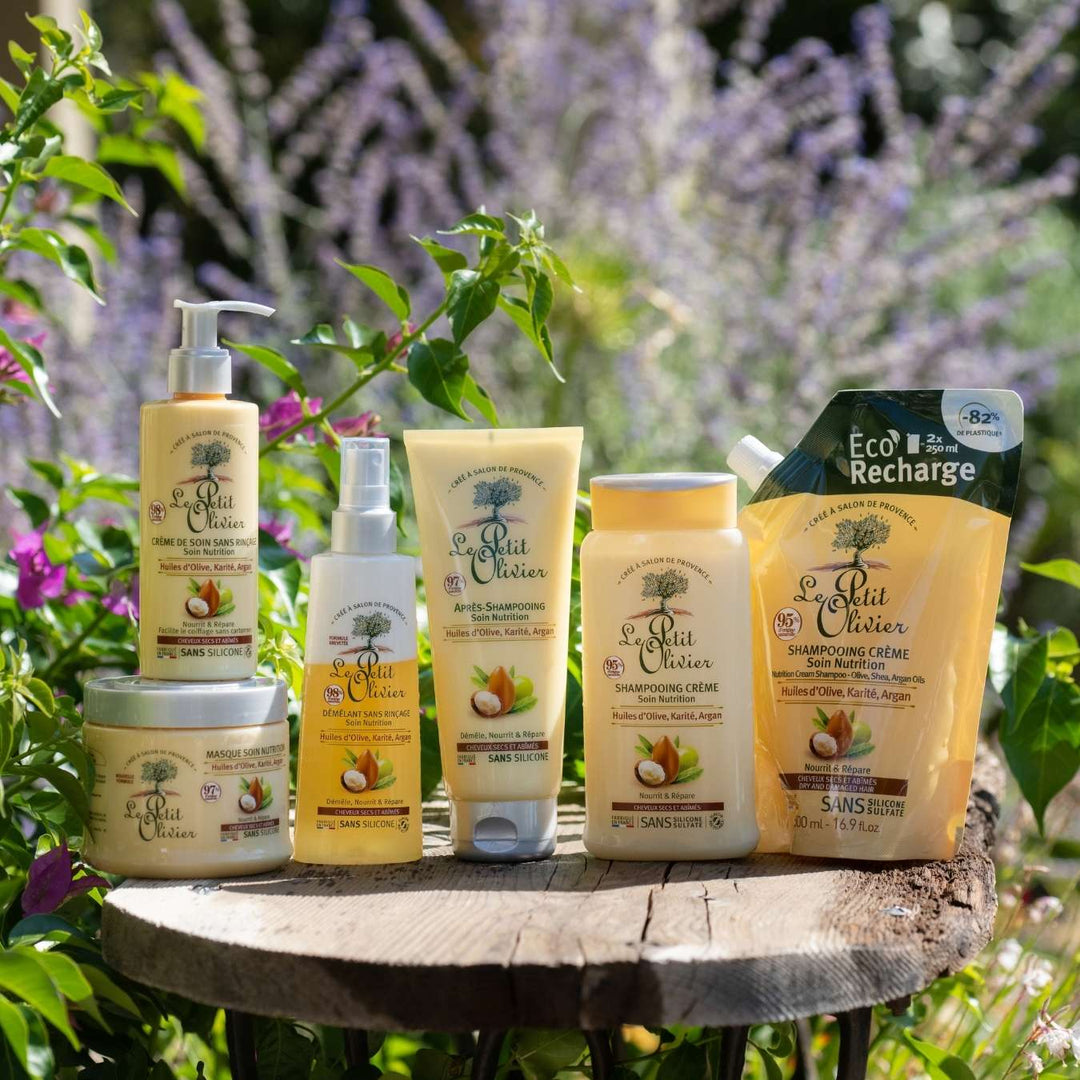 LE PETIT OLIVIER - Démêlant Sans Rinçage Nutrition Huiles d'olives Karité et Argan - 150ml