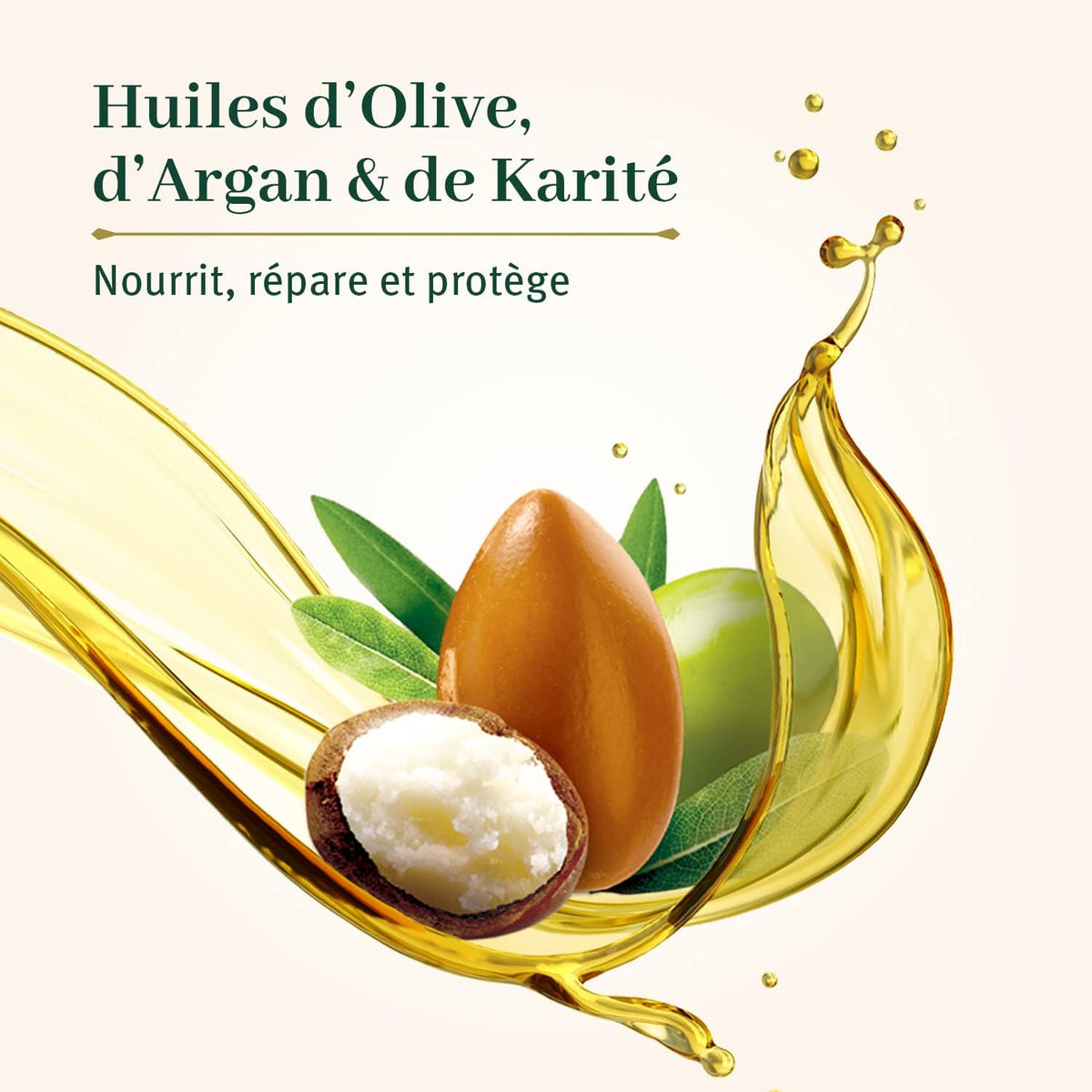 LE PETIT OLIVIER - Shampoing Crème Nutrition Huile d'Olive Karité et Argan - 250ml