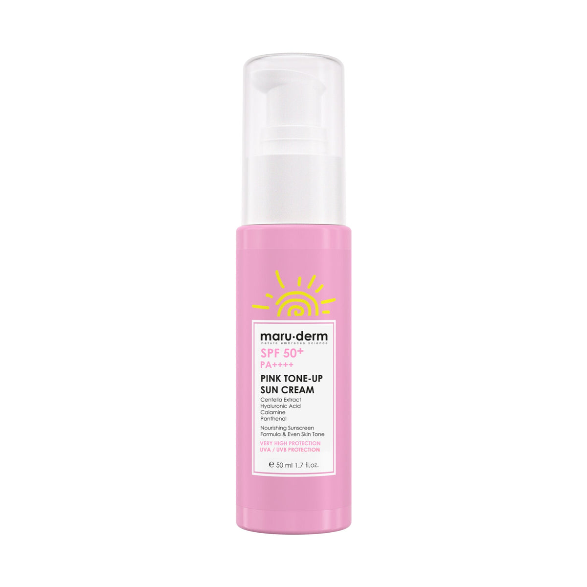 MARUDERM - Crème Solaire SPF 50+ Pink Tone-Up 50ml