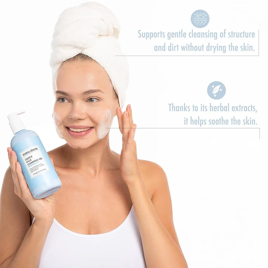 MARUDERM - Gel Nettoyant Visage Peaux Sensibles 200ml