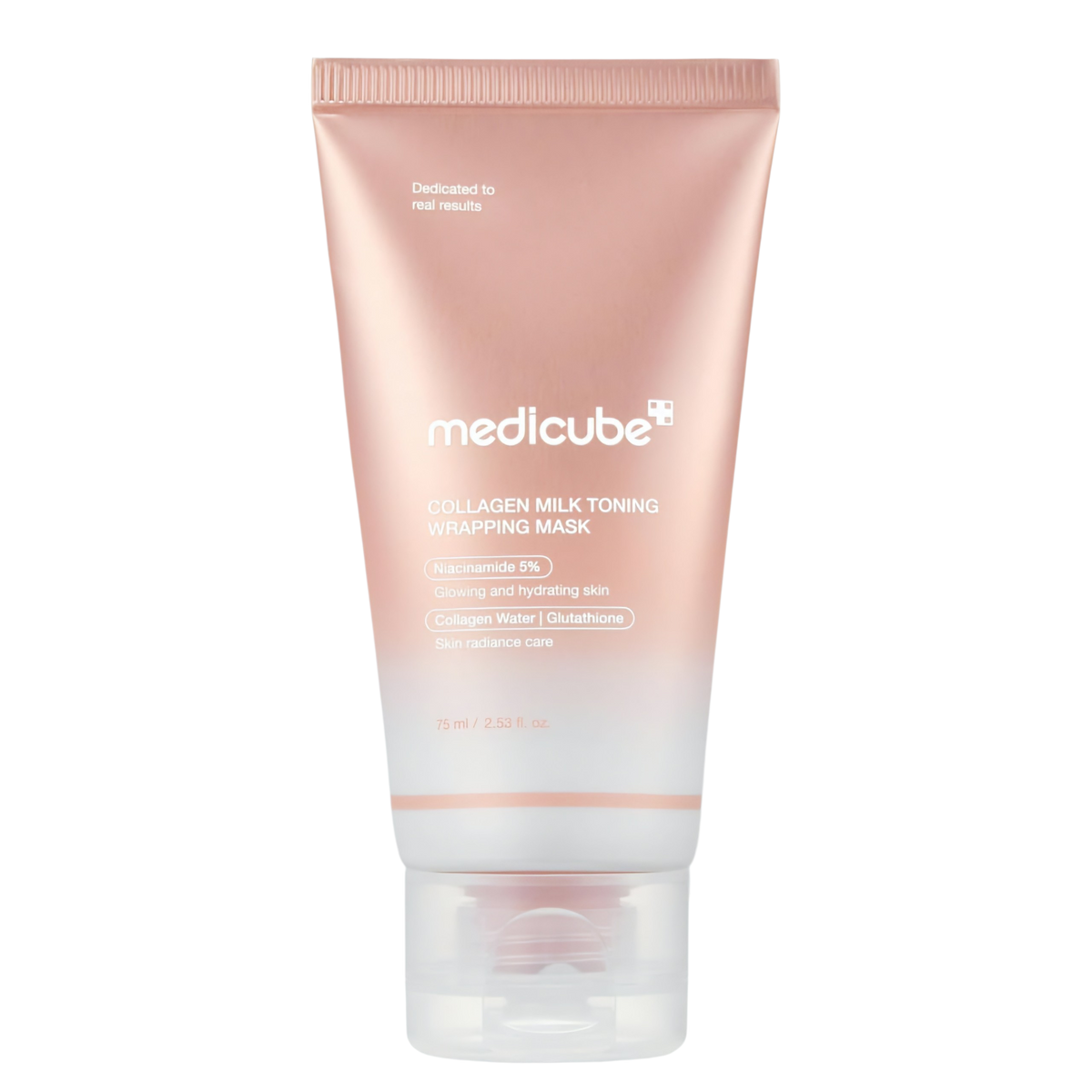 MEDICUBE - Collagen Milk Toning Wrapping Mask - 75ml