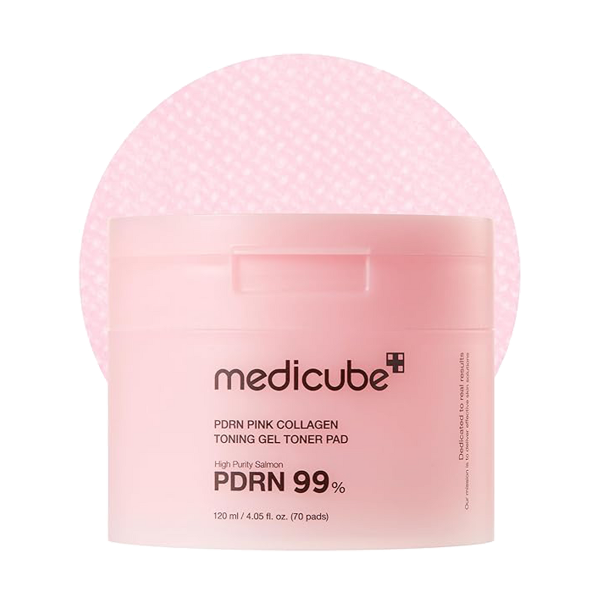 MEDICUBE - PDRN Pink Collagen Toning Gel Toner Pad - 120ml/70pads