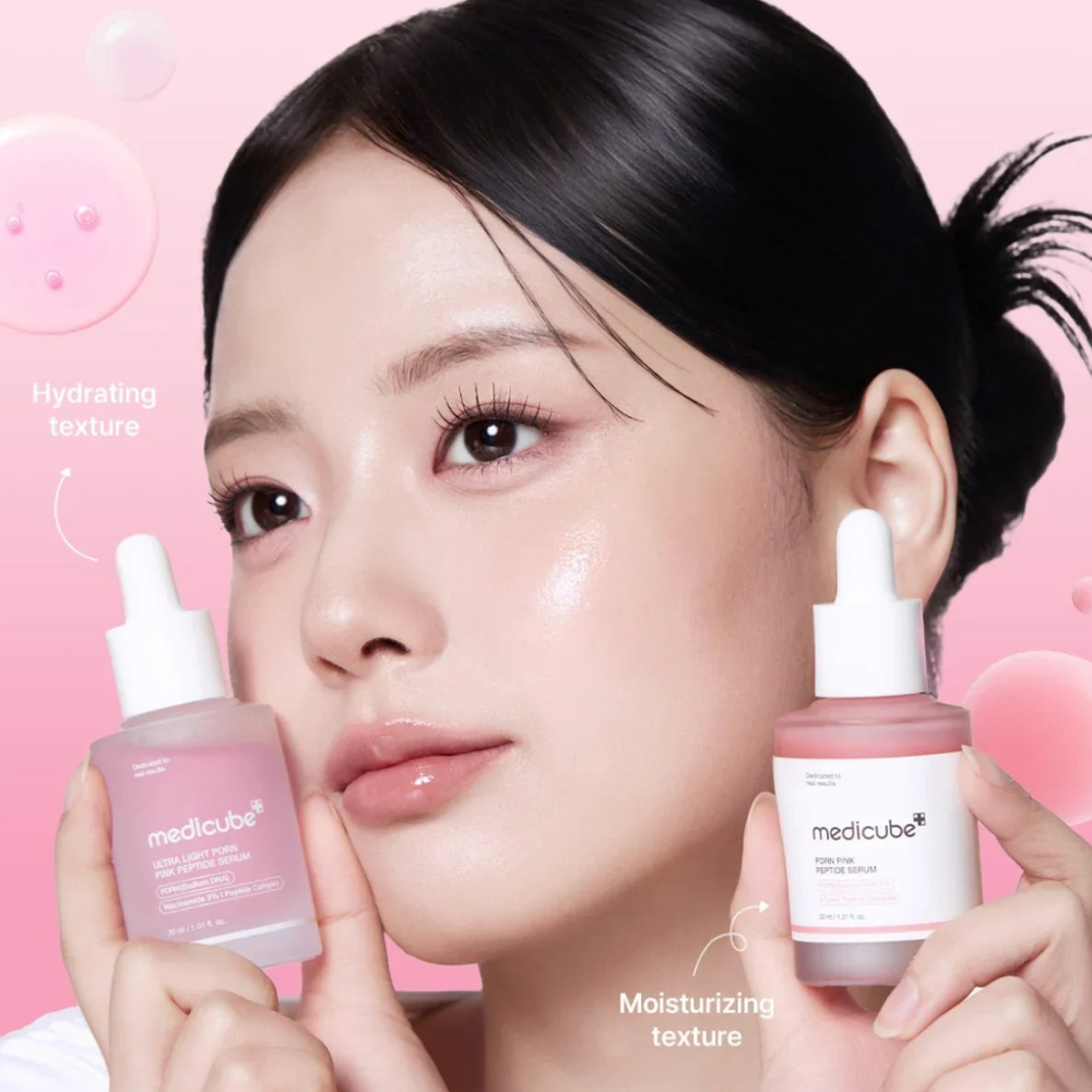 MEDICUBE - PDRN PINK PEPTIDE SERUM ULTRA LIGHT- 30ml