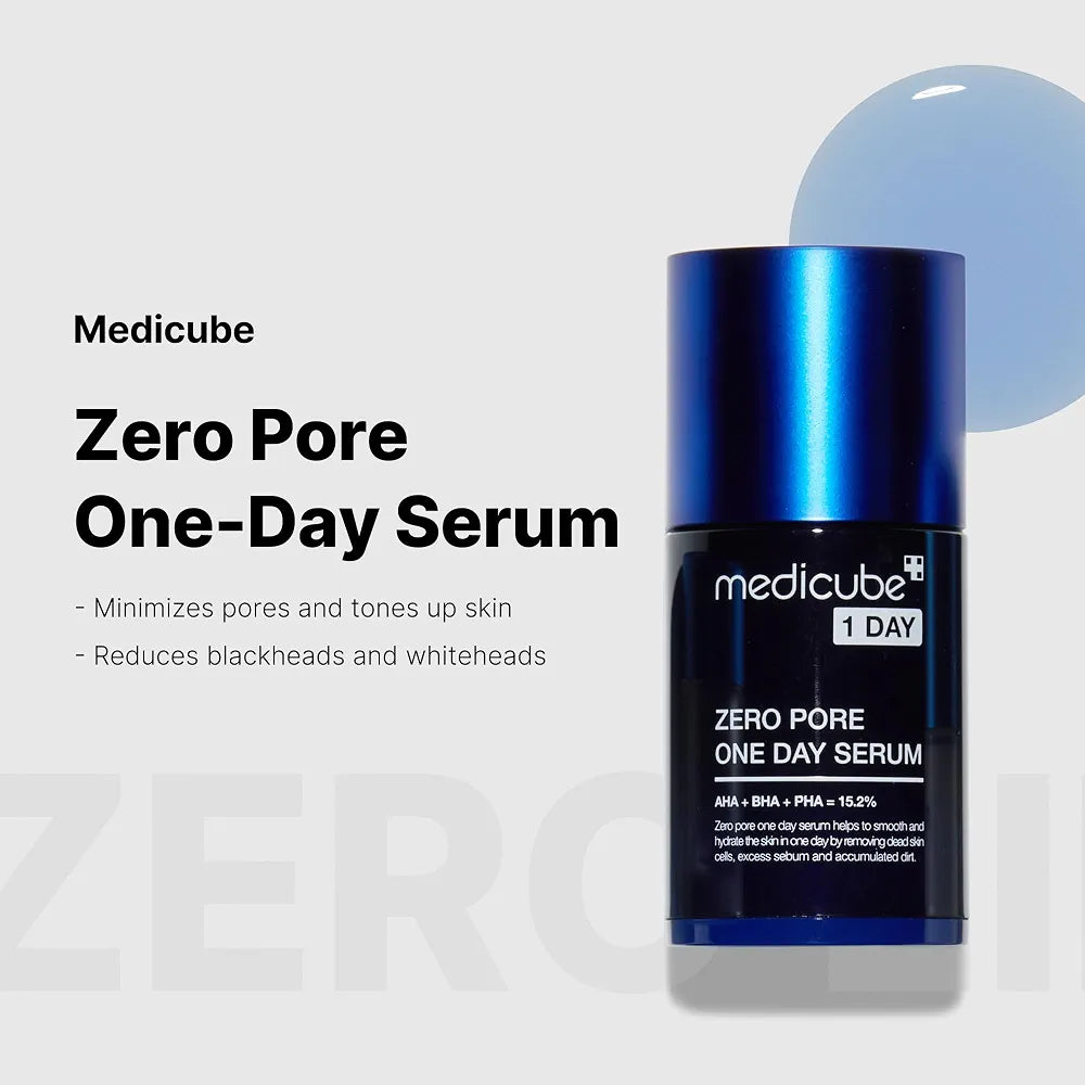 MEDICUBE - Zero Pore One Day Serum - Sérum exfoliant - 30ml