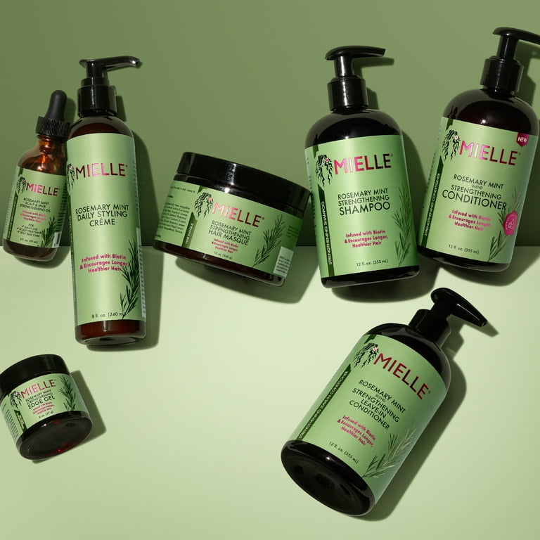 MIELLE - DUO Rosemary Mint Strengthening Shampoo + Conditioner