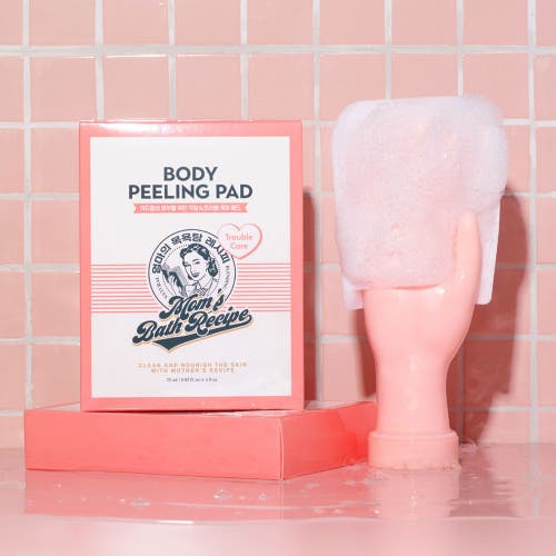 MOMS BATH RECIPE - Body Peeling Pad - réf Trouble Care Pad ( Pack 8 pièces )